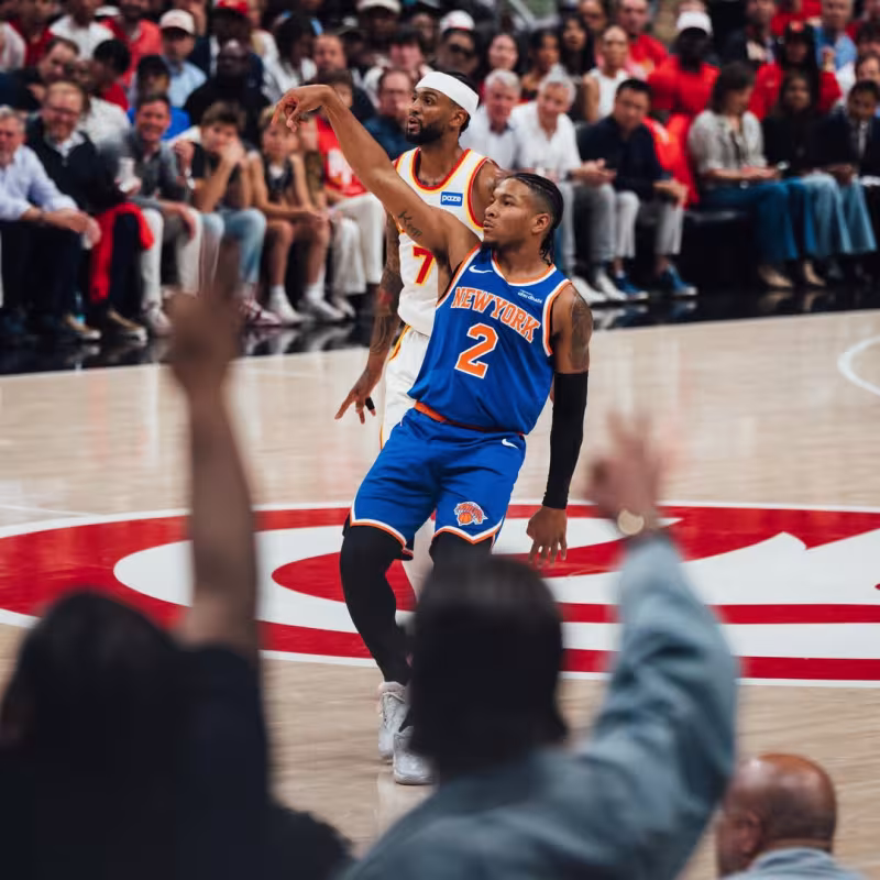 Miles McBride, New York Knicks player.