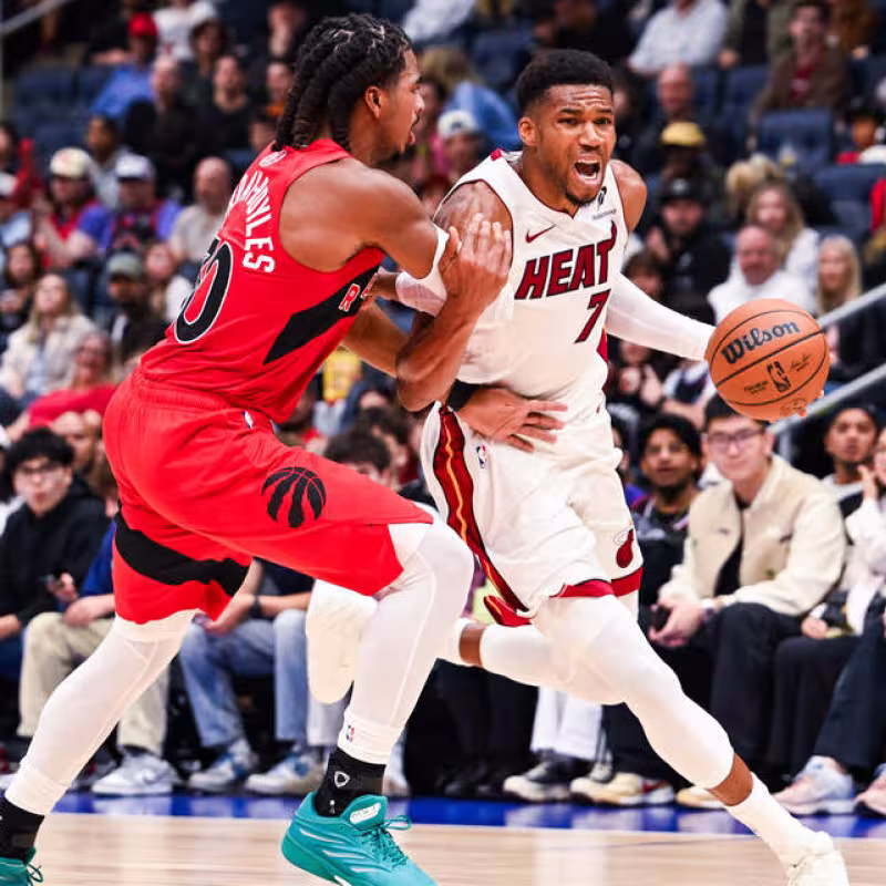 Giannis Antetokounmpo, en un partido de pretemporada con Miami Heat