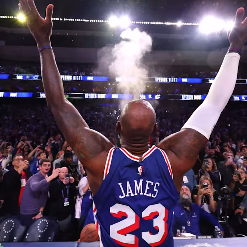 Lebron James, histórico con Cavs. Foto: gettyimages
