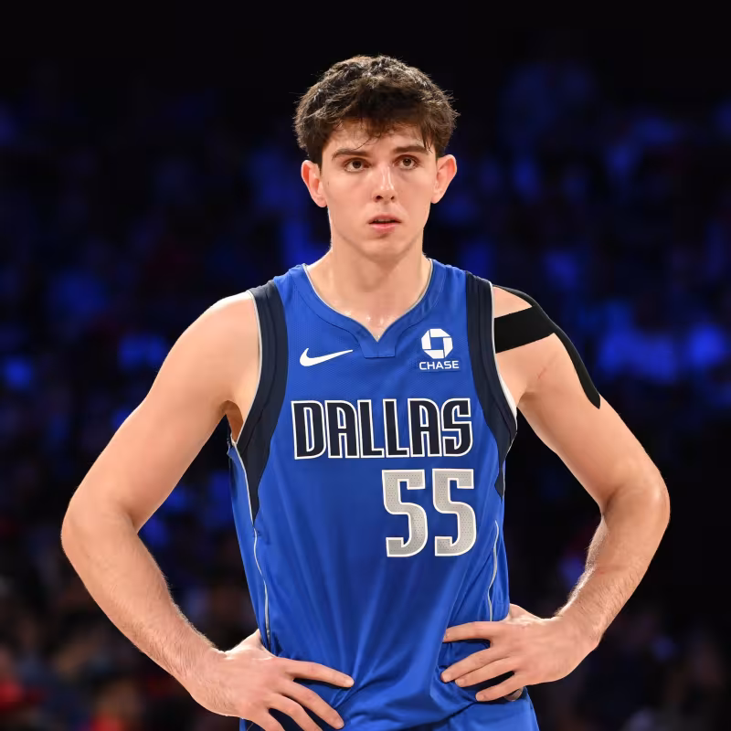 Sergio De Larrea, player of the Dallas Mavericks.