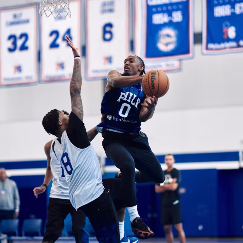Tyrese Maxey, estrella de Philadelphia 76ers