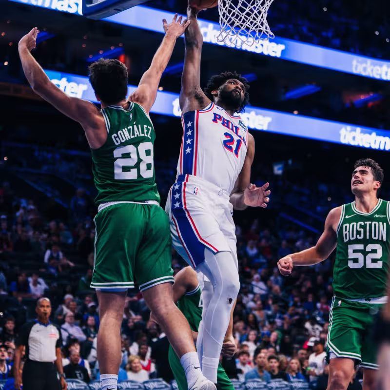Joel Embiid, jugador de Philadelphia 76ers