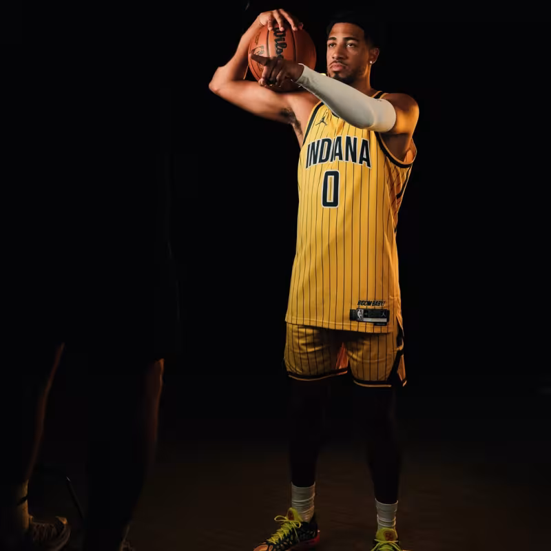 Tyrese Haliburton, estrella de Indiana Pacers. 