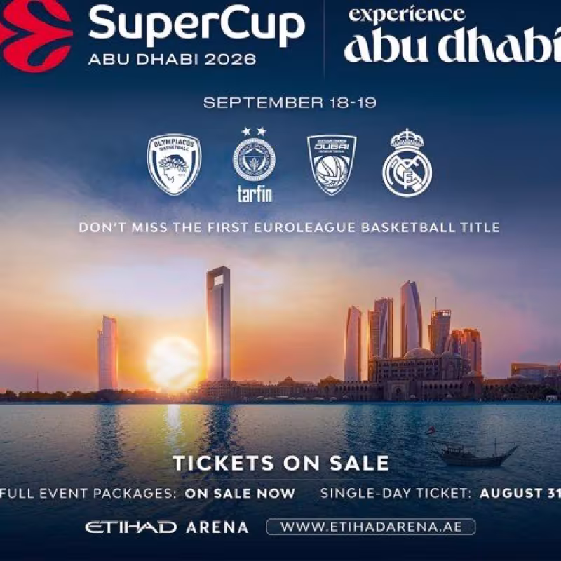 Euroliga anuncia su Supercopa inaugural en Abu Dabi