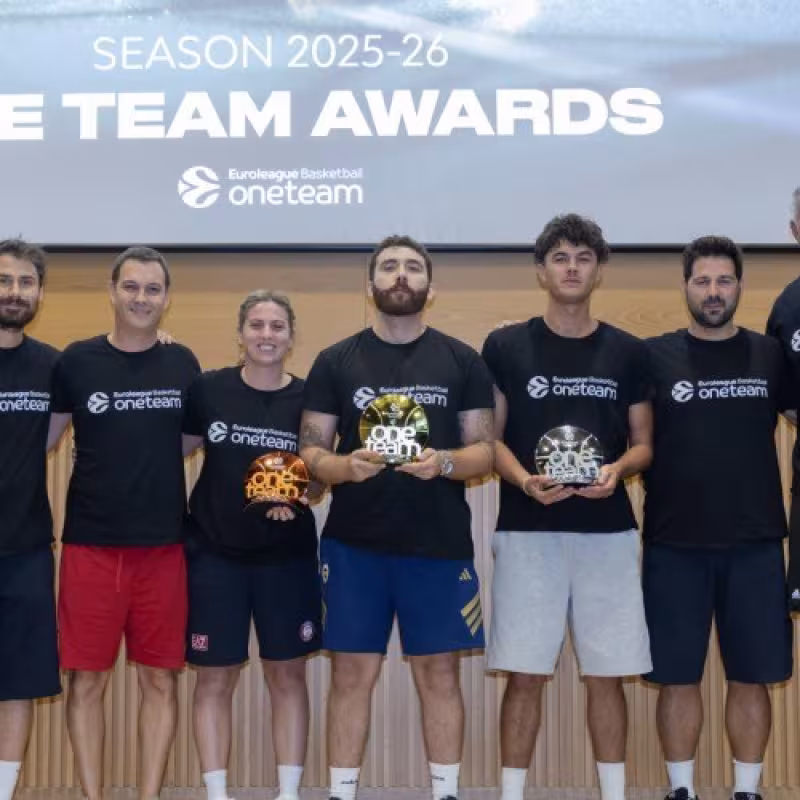 Fenerbahce, Bourg y Milán ganan premios One Team 2025-26