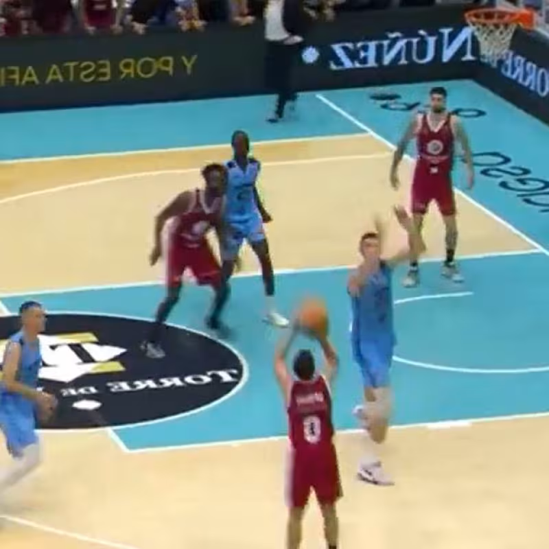 Saragossa se salva con un triple épico en el último segundo.
