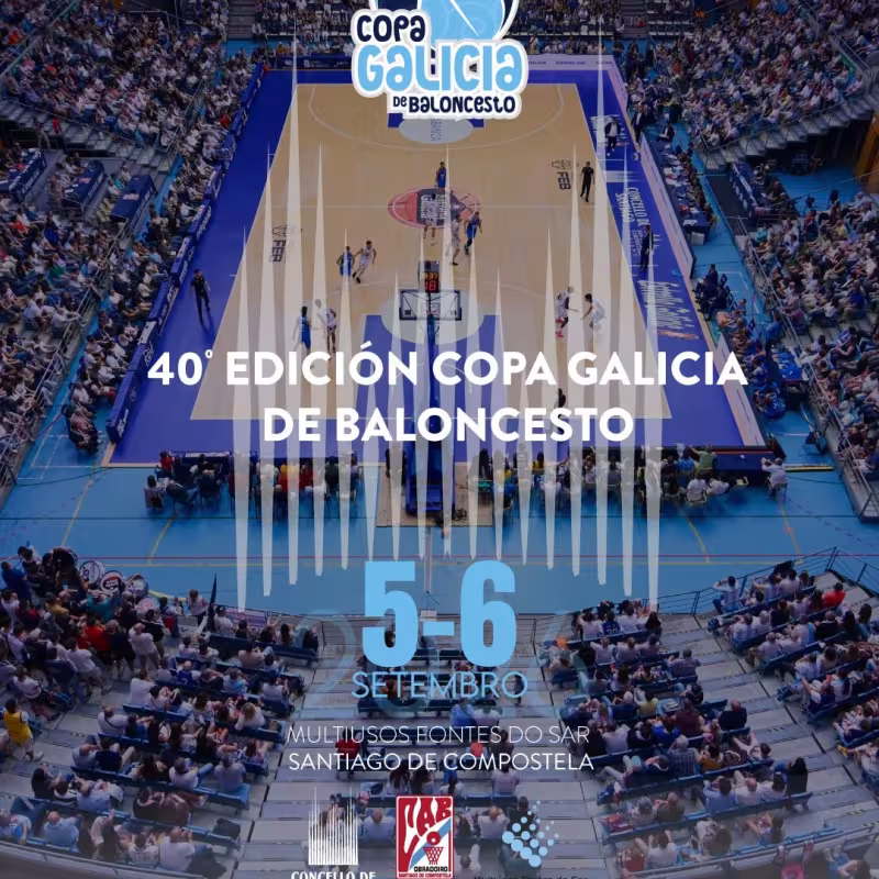 Galicia celebra cuatro décadas de baloncesto en Sar