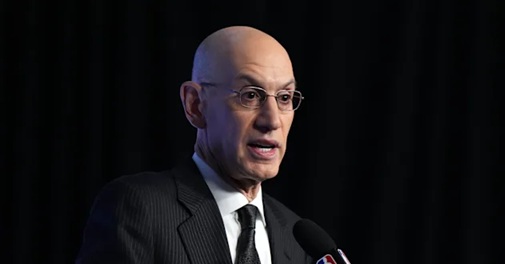 Adam Silver, comisionado de la NBA.
