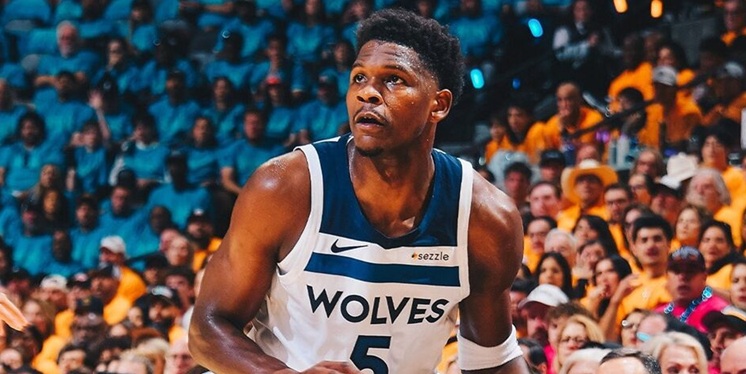 Anthony Edwards, estrella de Minnesota Timberwolves.