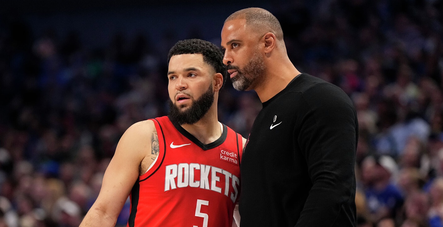 Ime Udoka, entrenador de Houston Rockets.