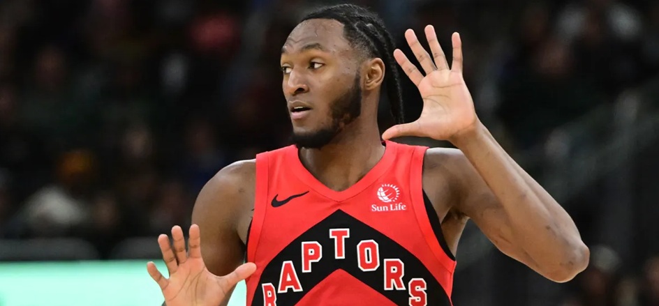 Immanuel Quickley, jugador de Toronto Raptors.