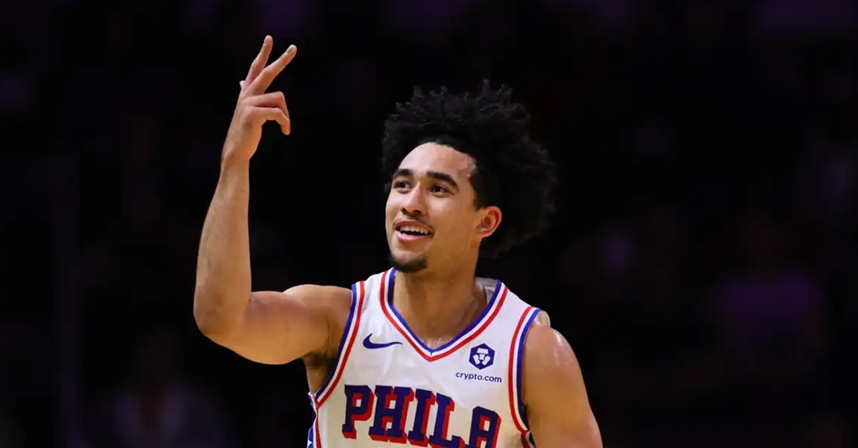 Jared McCain, jugador de Philadelphia 76ers