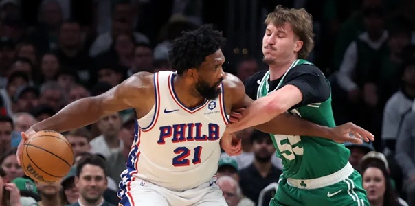 Joel Embiid, estrella de los Sixers.