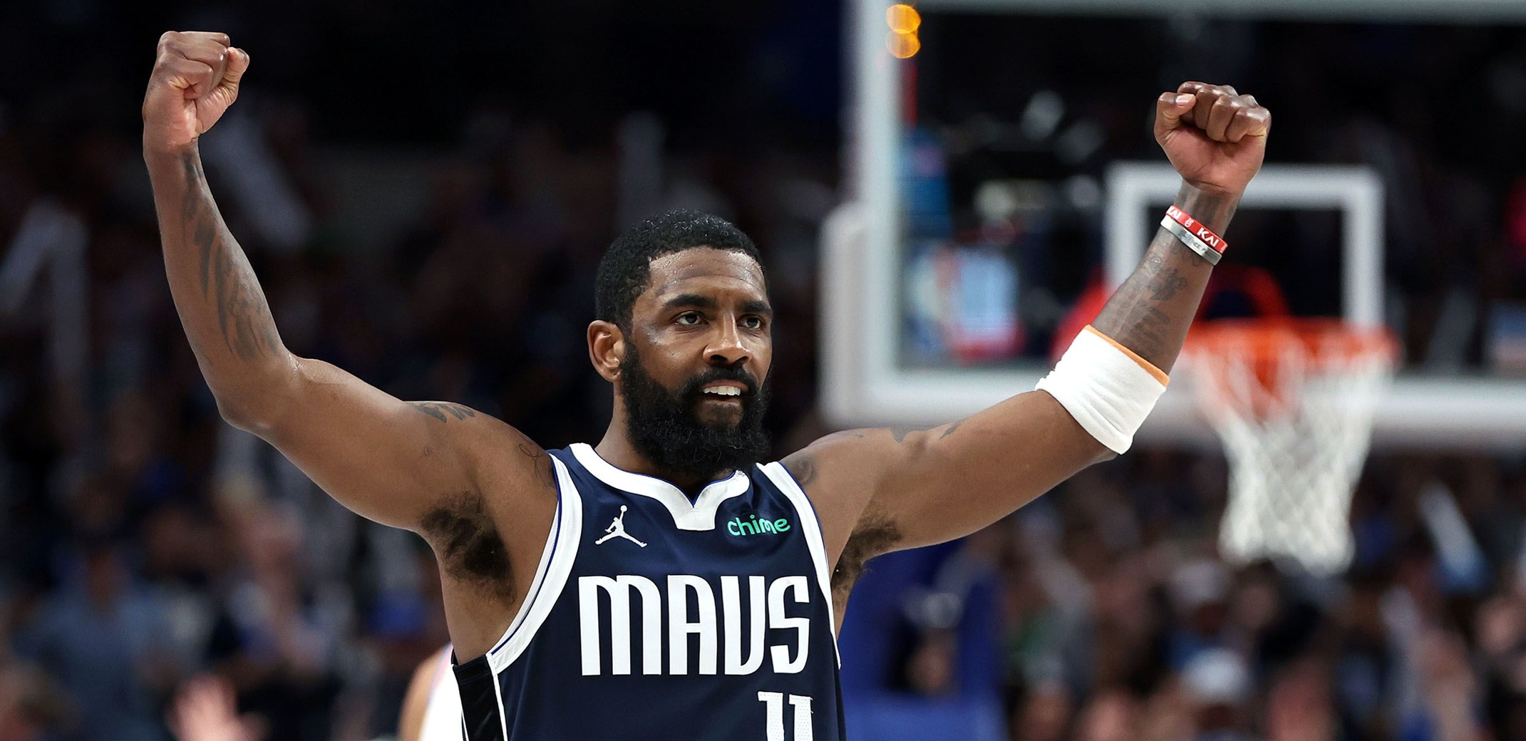 Kyrie Irving, Dallas Mavericks' star.