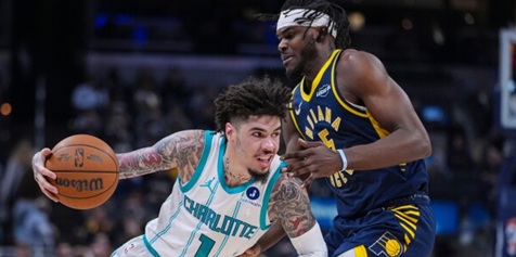 LaMelo Ball, Charlotte Hornets star.