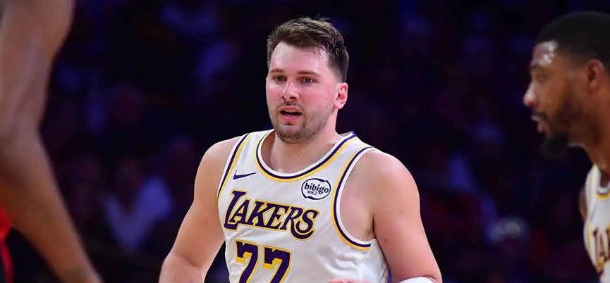 Luka Doncic, estrella de Los Angeles Lakers.