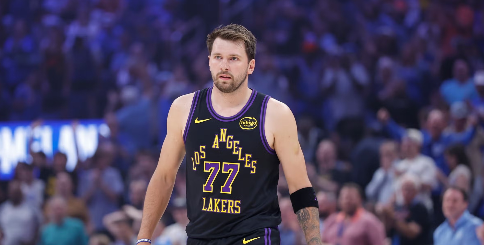 Luka Doncic, estrella de Los Angeles Lakers.