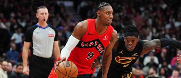 RJ Barrett, jugador de Toronto Raptors.