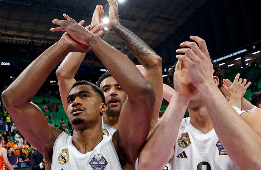 Real Madrid. Fuente: @RMBaloncesto
