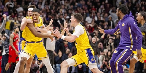 Rui Hachimura, jugador de Los Angeles Lakers.