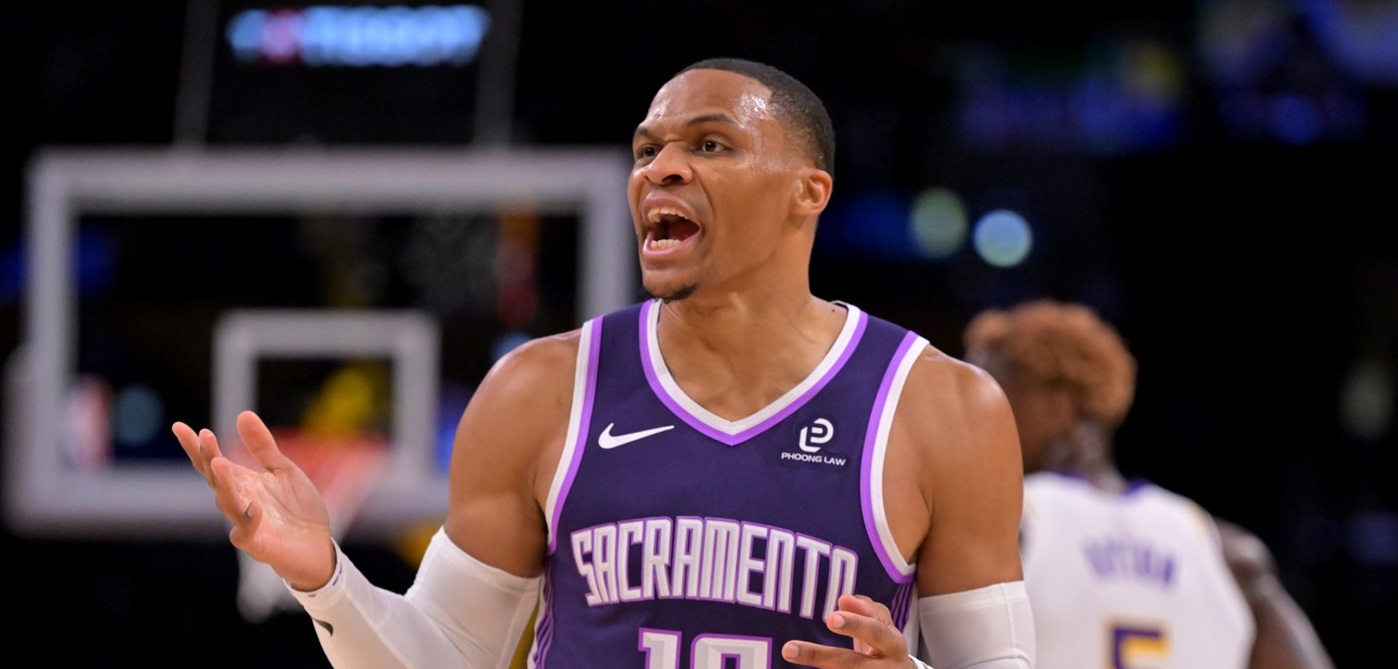 Russell Westbrook, jugador de Sacramento Kings.