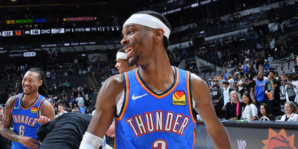 Shai Gilgeous-Alexander, estrella de OKC Thunder.