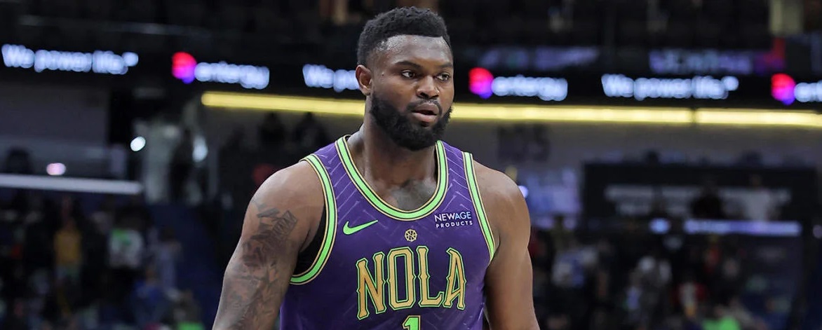 Zion Williamson, star of the New Orleans Pelicans.