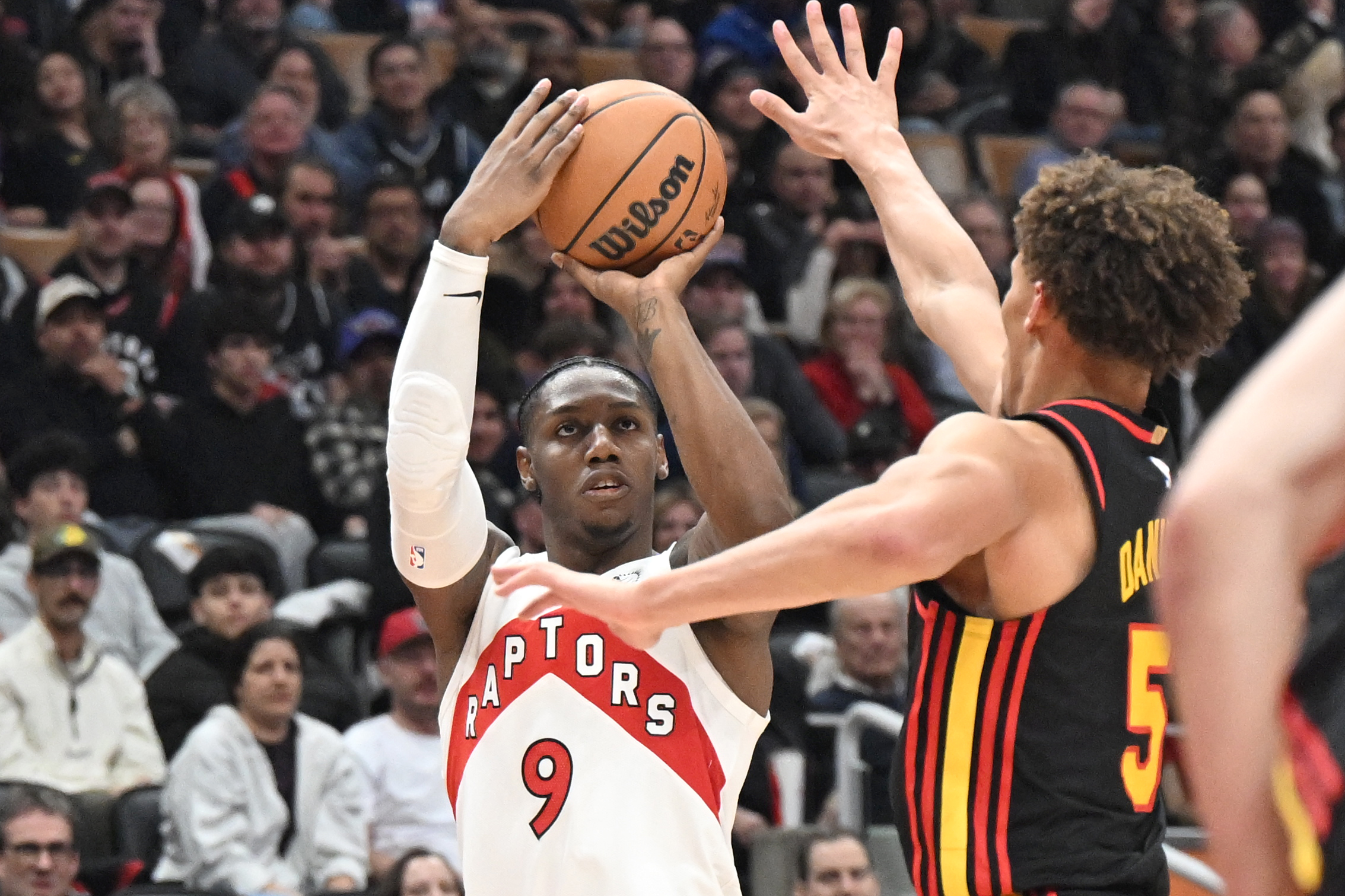 RJ Barrett, jugador de los Toronto Raptors