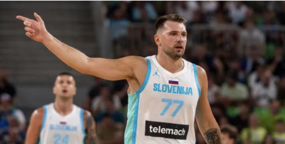 Luka Doncic is playing in the Eurobasket 2025 with Slovenia