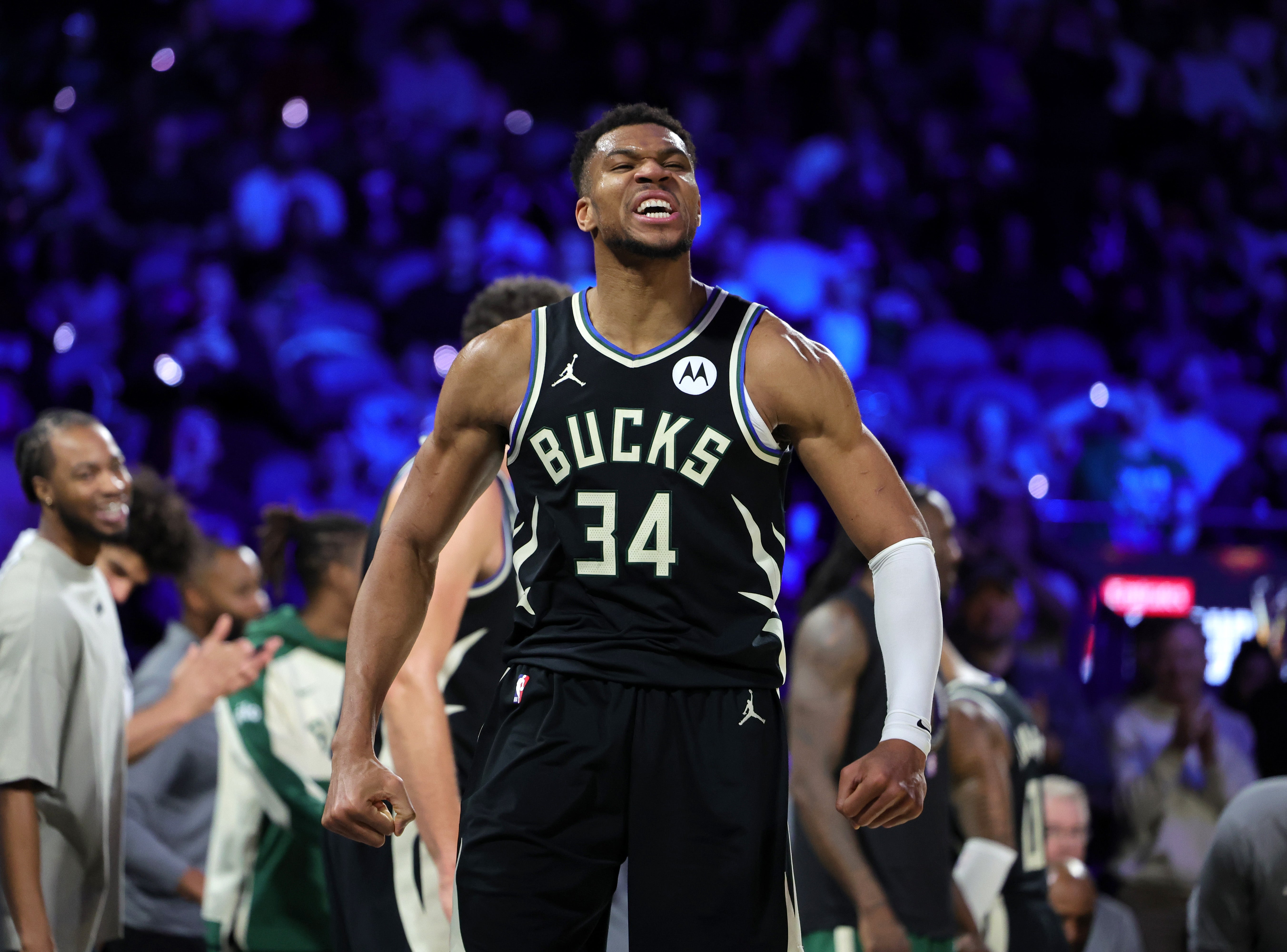 Giannis Antetokounmpo, superestrella de los Milwaukee Bucks