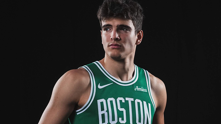 Hugo González is having a good rookie season with the Boston Celtics