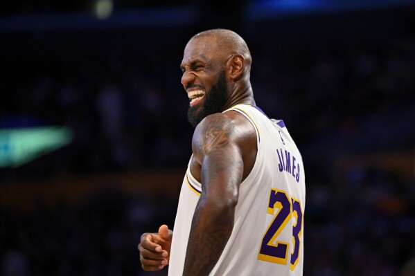 LeBron James, superstar of the Los Angeles Lakers