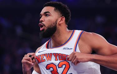 Karl-Anthony Towns, star of the New York Knicks