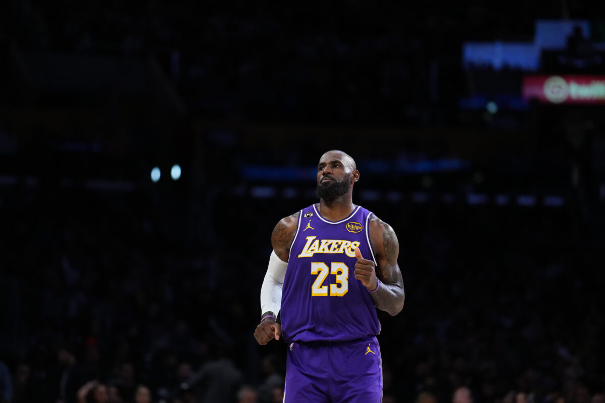 LeBron James, superestrella de Los Angeles Lakers