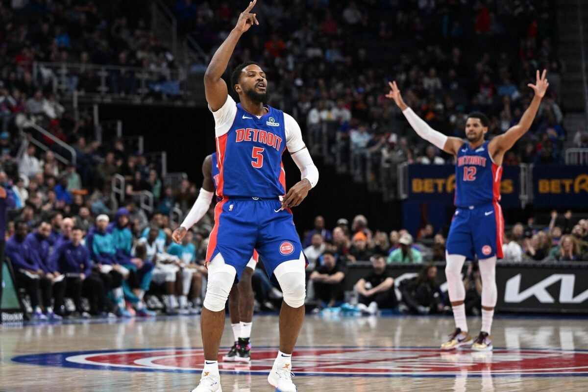 Malik Beasley brilló en su etapa con los Detroit Pistons