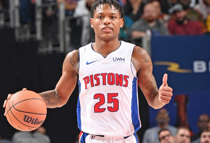 Marcus Sasser, key player for the Pistons