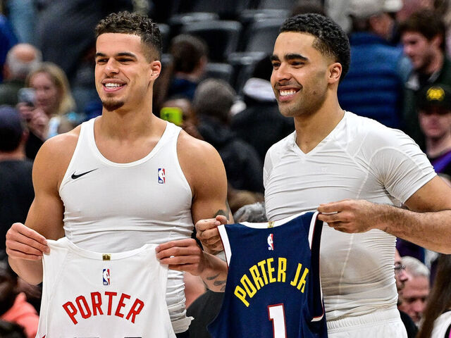 Los hermanos Michael Porter Jr. y Jontay Porter