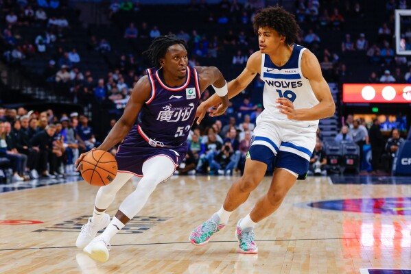 Victor Oladipo, en su paso por la liga china