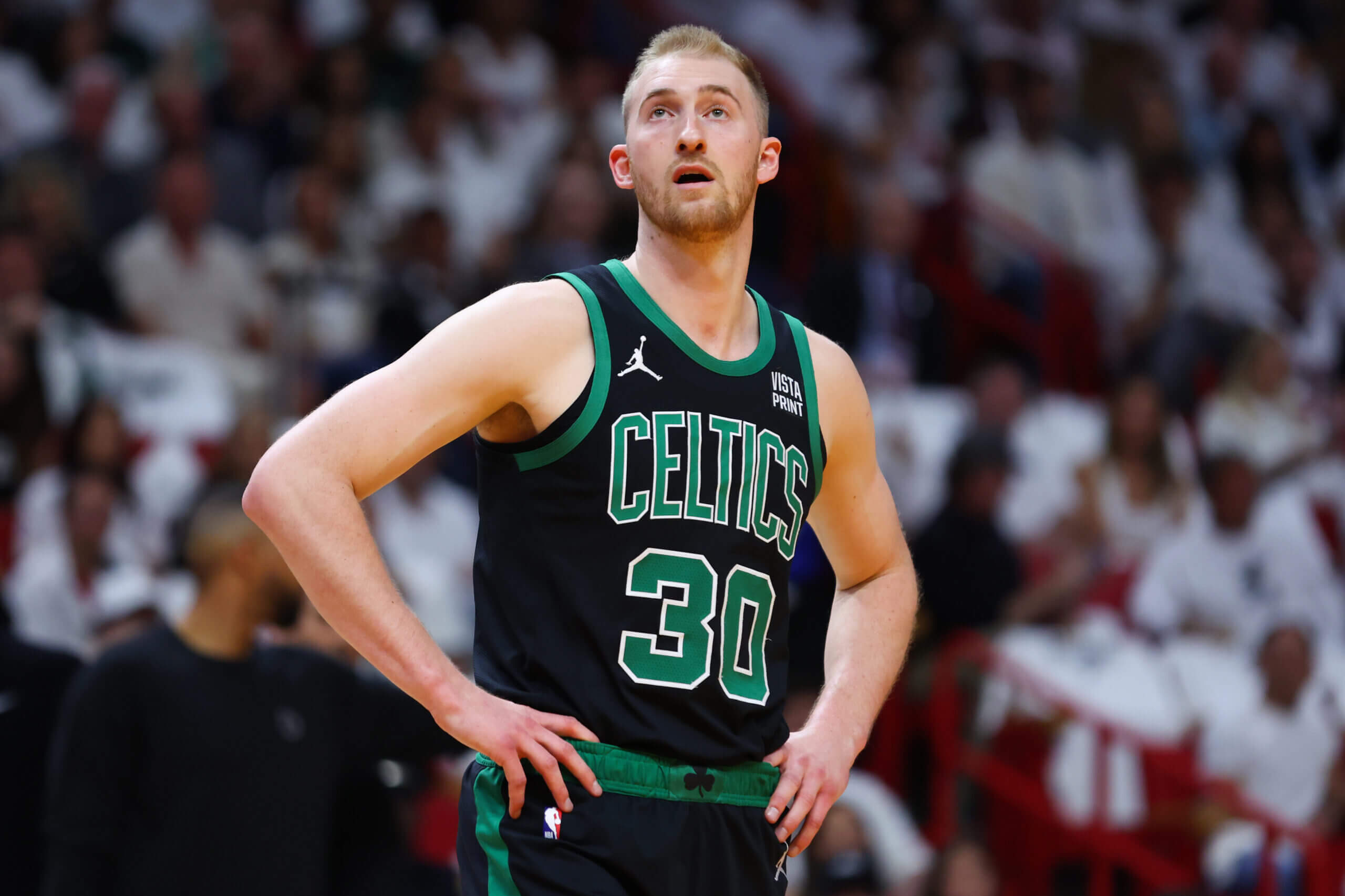 Sam Hauser podría salir de los Boston Celtics