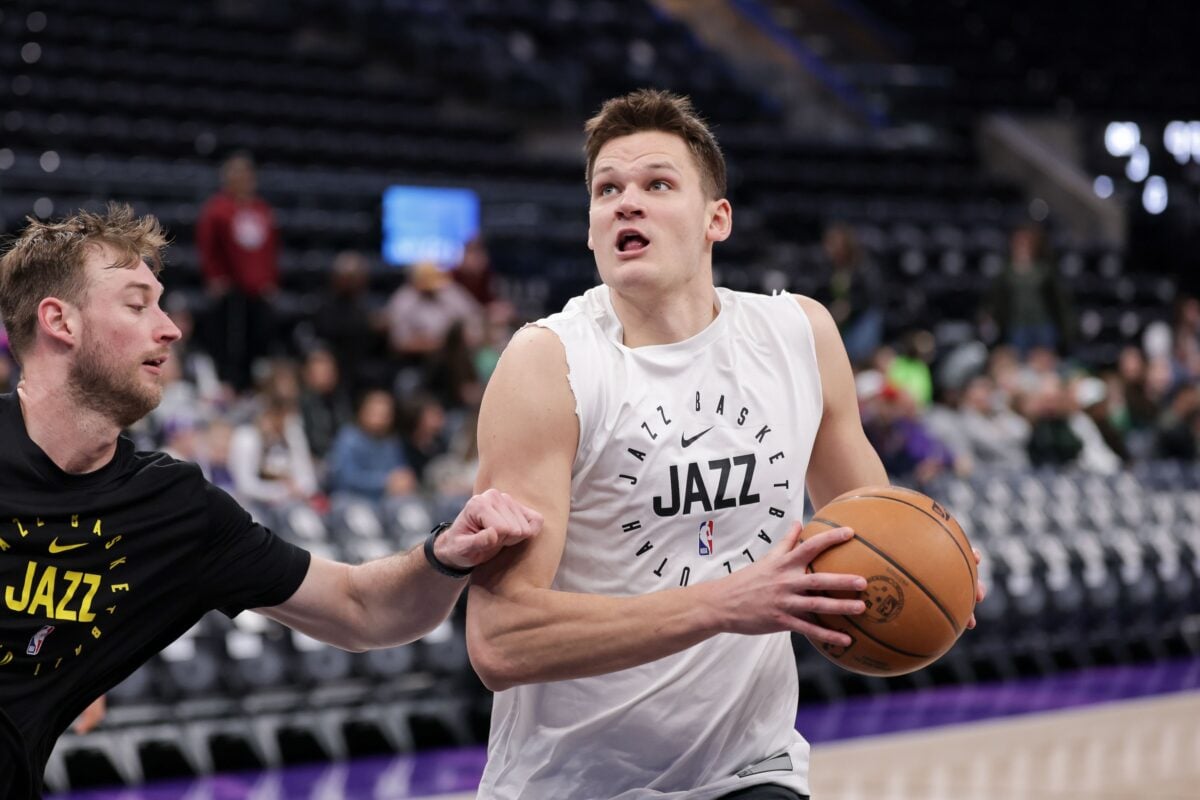 Walker Kessler, starting center for the Utah Jazz