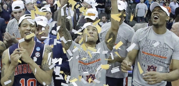 Jugadores de Auburn | Foto: AP