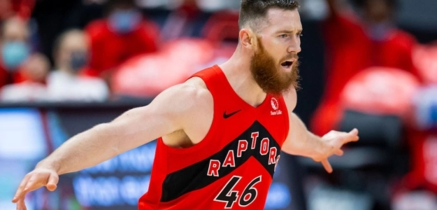Aaron Baynes, pívot de los Raptors que ya es agente libre "Foto: Daily Hive"