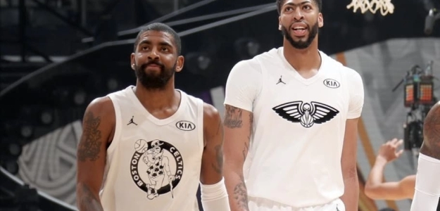 Kyrie Irving y Anthony Davis, en el último All-Star