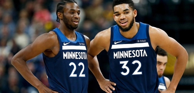 Wiggins y Towns, las estrellas de los Timberwolves