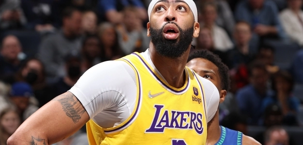 Anthony Davis, jugador de Los Angeles Lakers.
