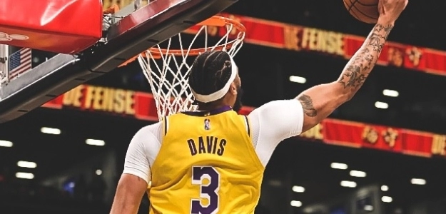 Anthony Davis, jugador de Los Angeles Lakers.