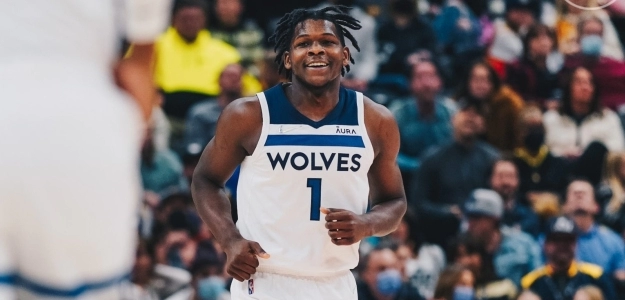 Anthony Edwards, jugador de Minnesota Timberwolves.