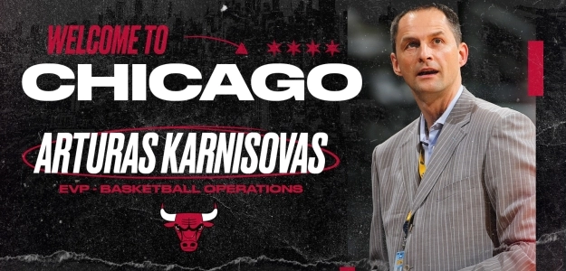 Arturas Karnisovas, GM de los Bulls.