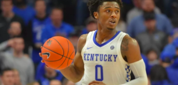 Ashton Hagans, con la camiseta de Kentucky.