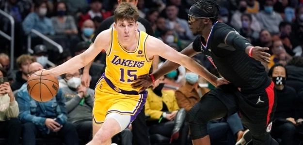 Austin Reaves, jugador de Los Angeles Lakers.